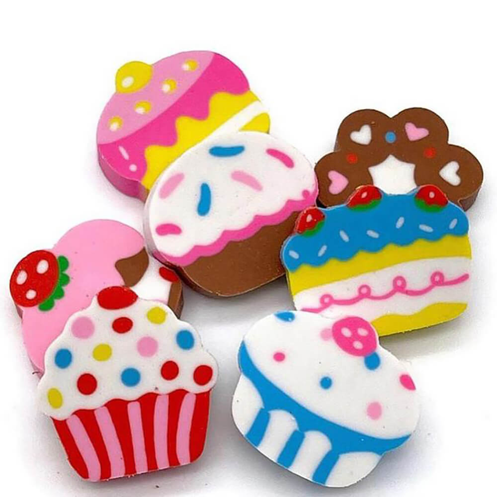 Snifty Sweet Cakes Cupcake Scented Eraser Set