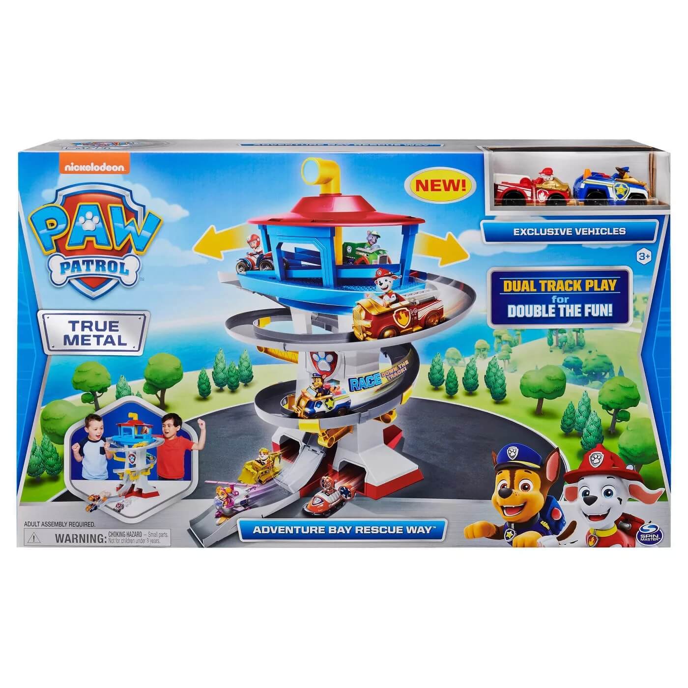 Spin Master PAW Patrol Adventure Bay Rescue Way True Metal Playset