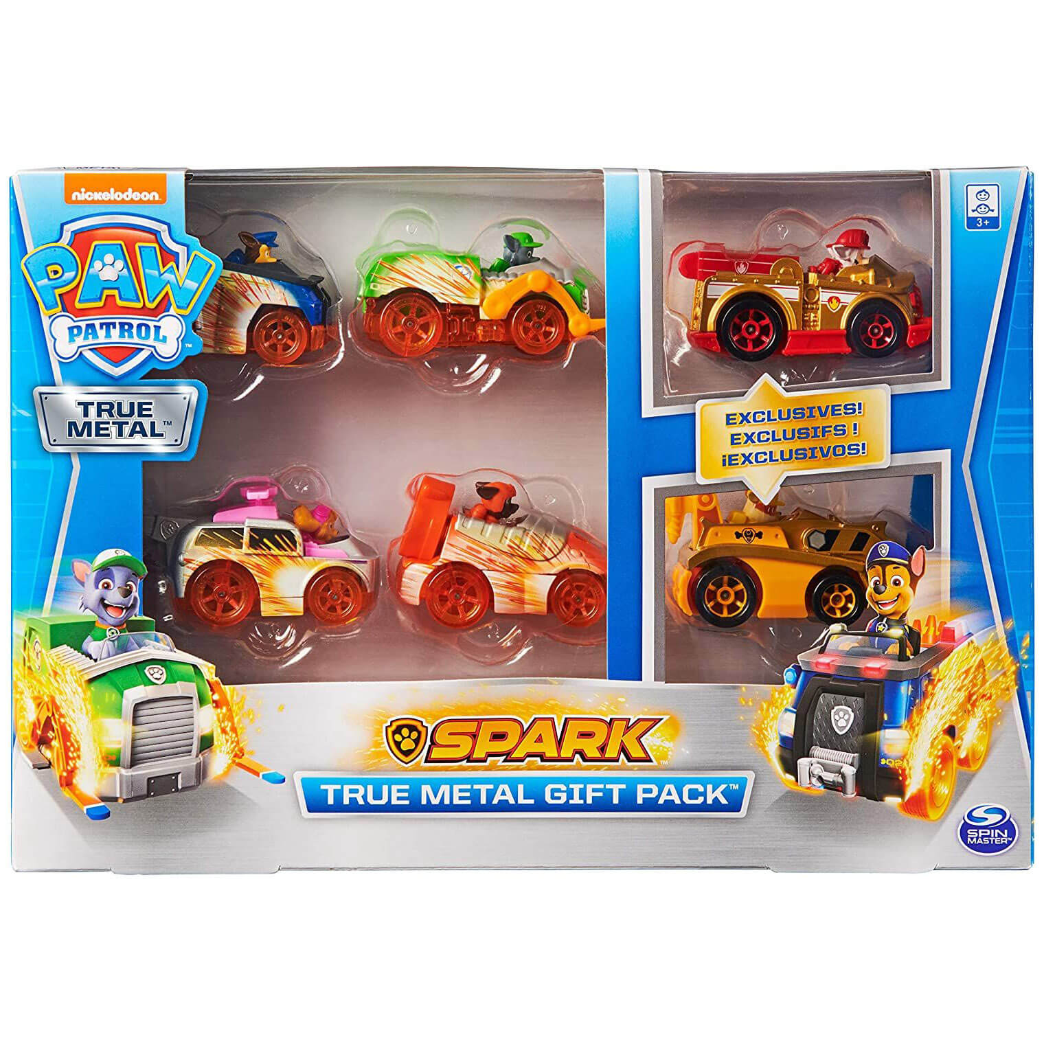 Spin Master PaW Patrol Spark True Metal Gift Pack