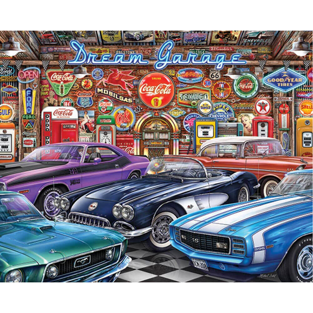 Springbok Dream Garage 1000 Piece Jigsaw Puzzle