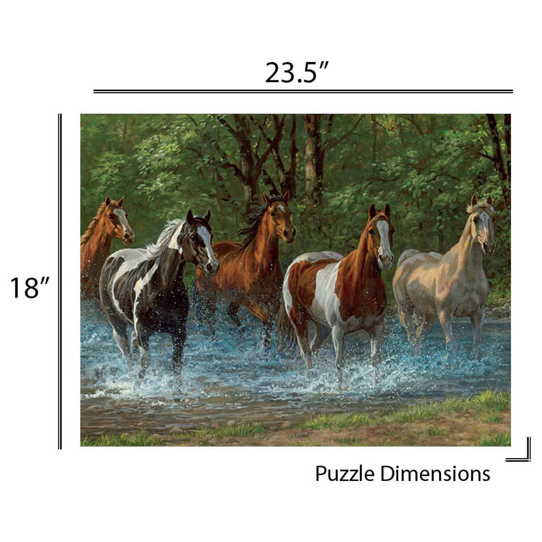 Springbok Summer Creek 500 Piece Jigsaw Puzzle