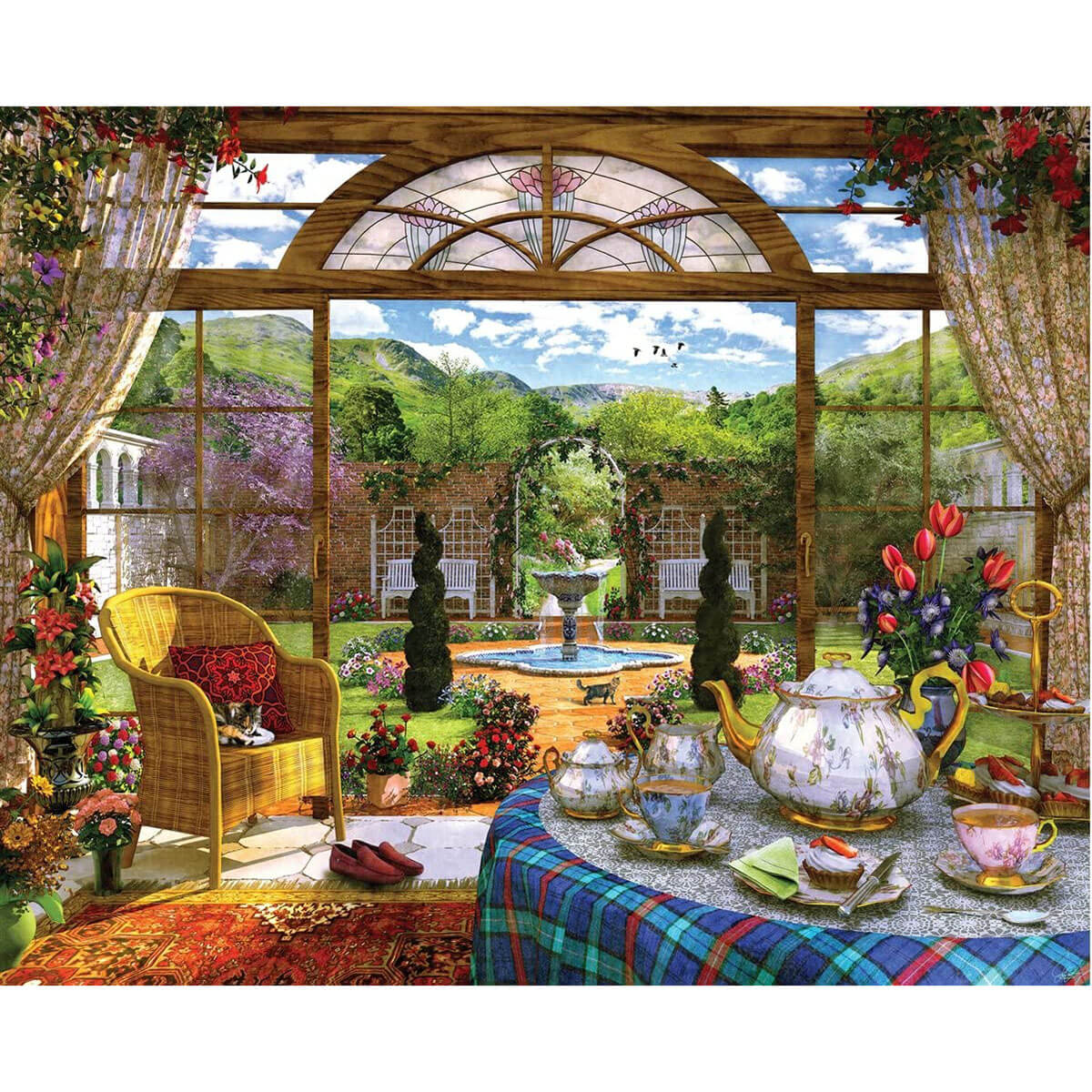 Springbok The Conservatory 1000 Piece Jigsaw Puzzle