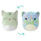 Squishmallows Flipamallows Chase and Lindsay 12" Reversable Plush