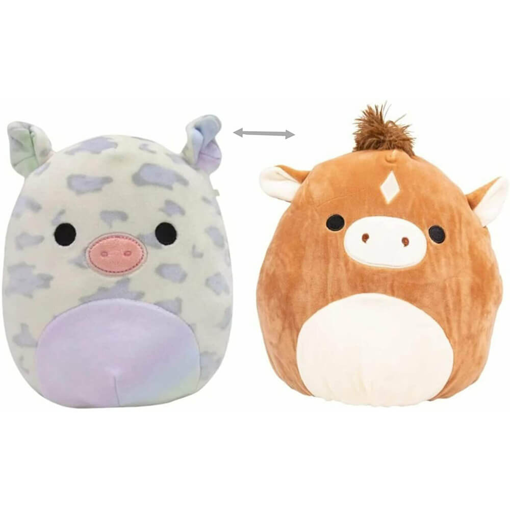 Squishmallows Flipamallows Philip and Nia 12" Reversable Plush