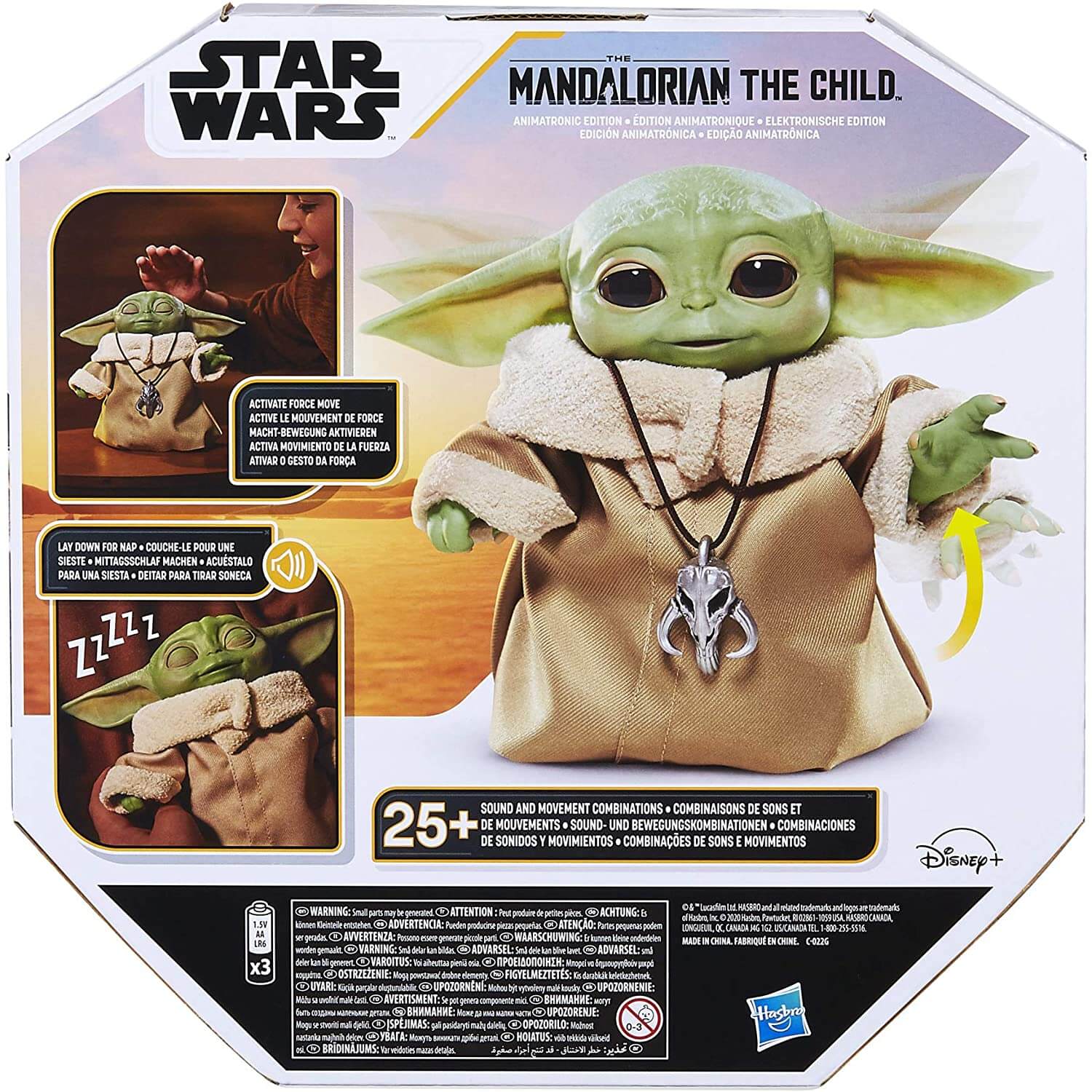 Star Wars Mandalorian The Child Grogu Animatronic Figure