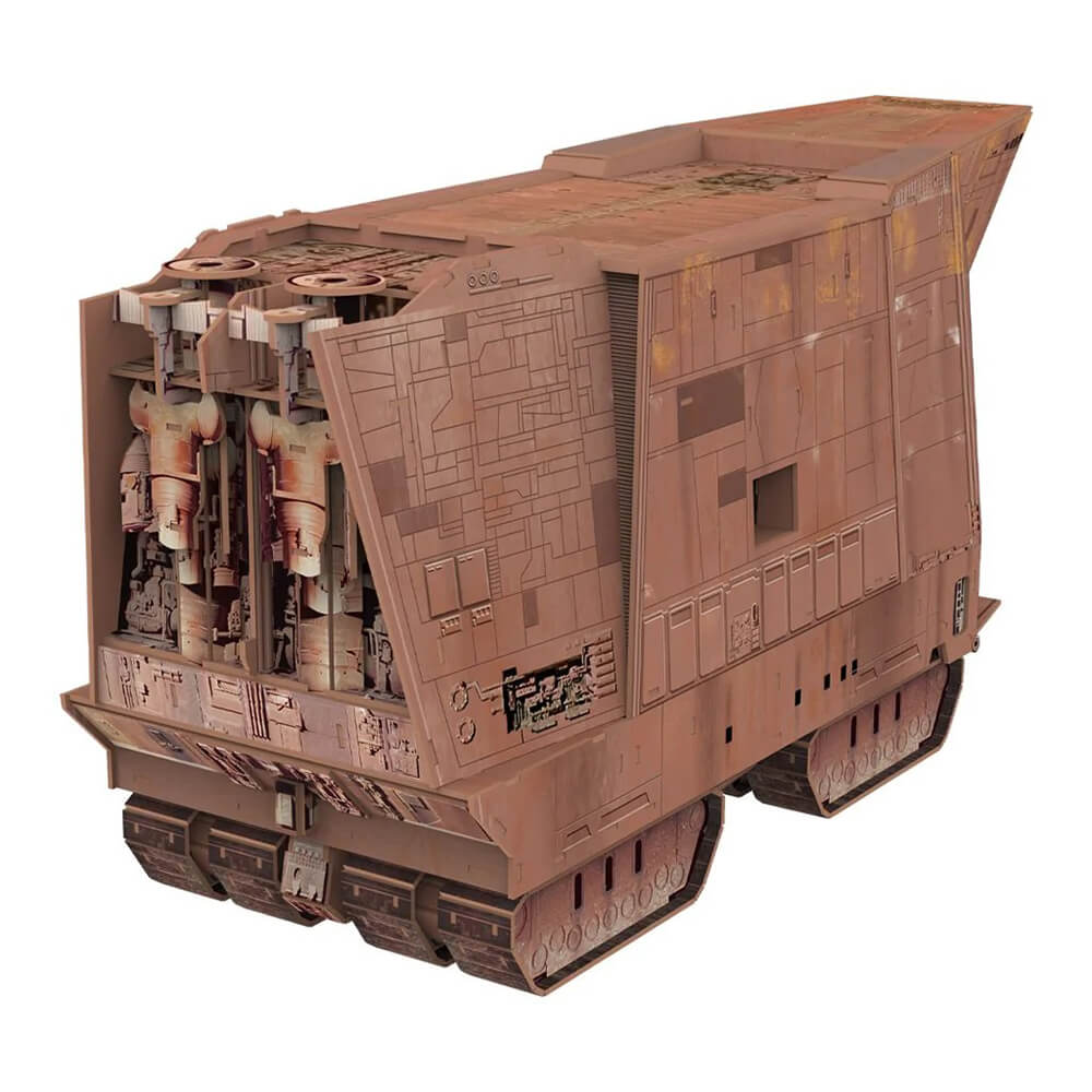 4DPuzz Star Wars The Mandalorian Sandcrawler Paper Model Kit