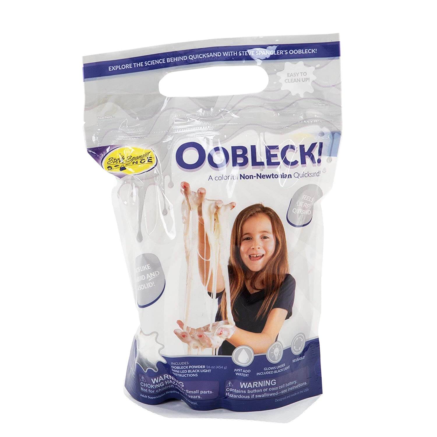 Steve Spangler Oobleck Non-Newtonian Quicksand White