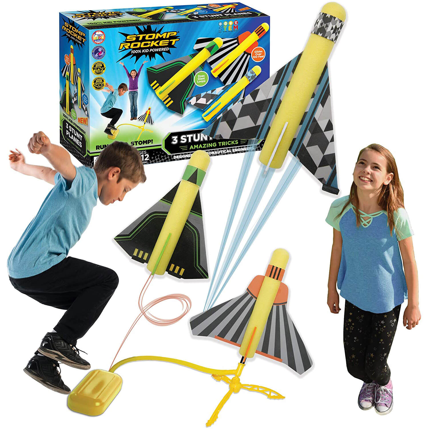 Stomp Rocket Stunt Planes