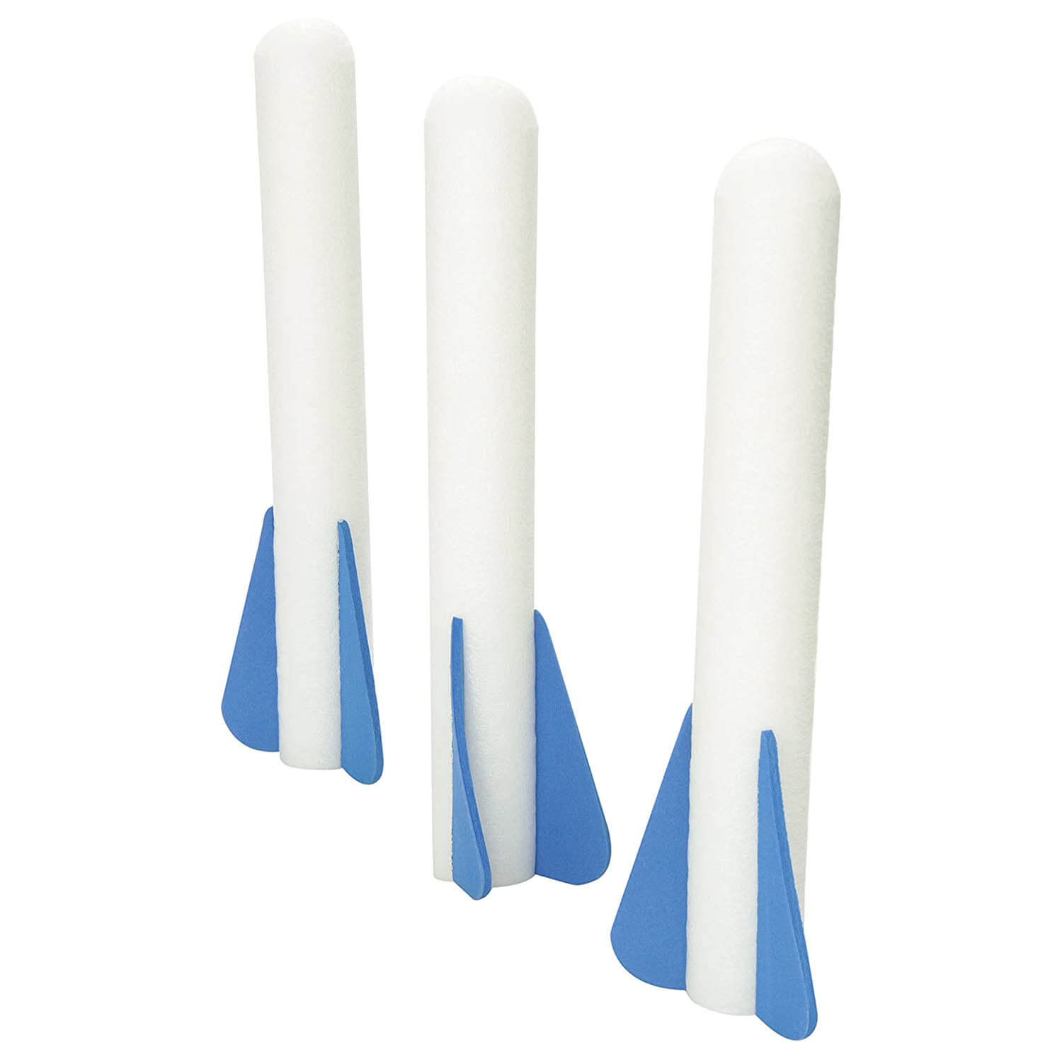 Stomp Rocket Jr. Glow Refill Pack of 3 Rockets