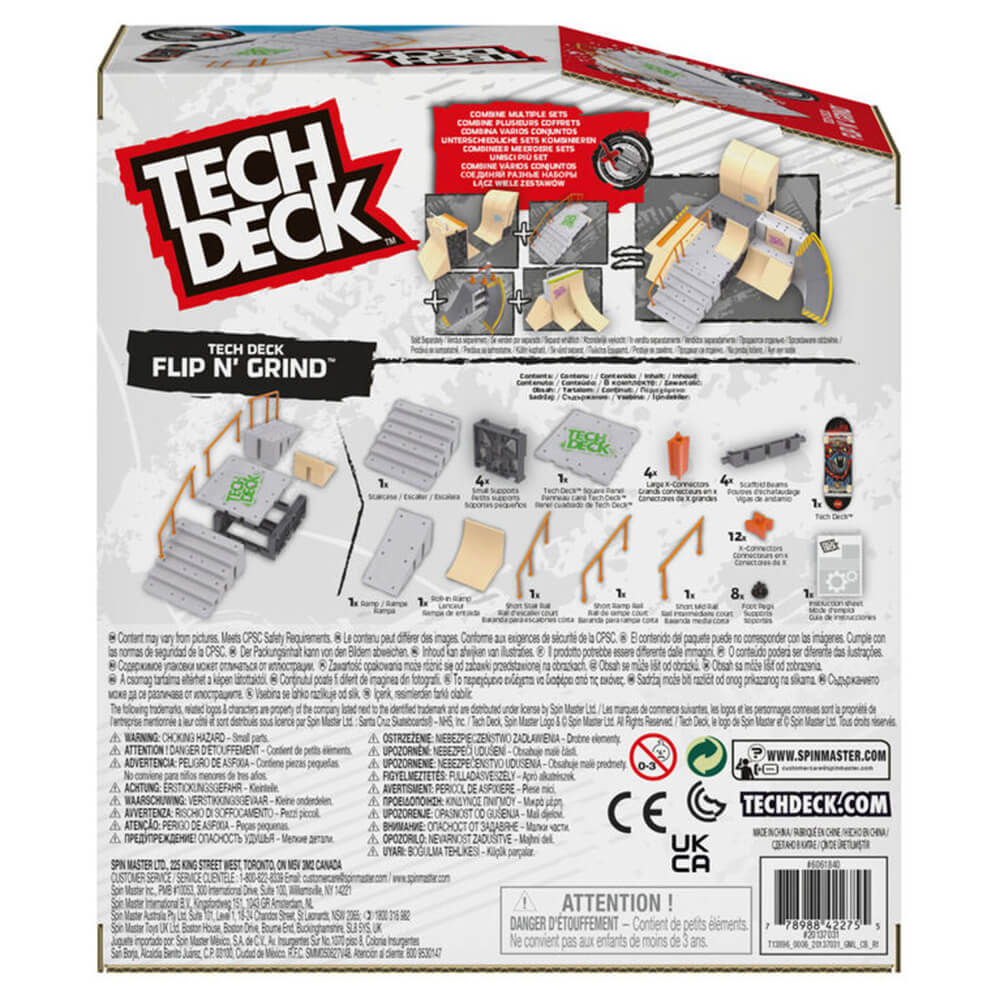 Tech Deck Flip n' Grind Fingerboard Playset