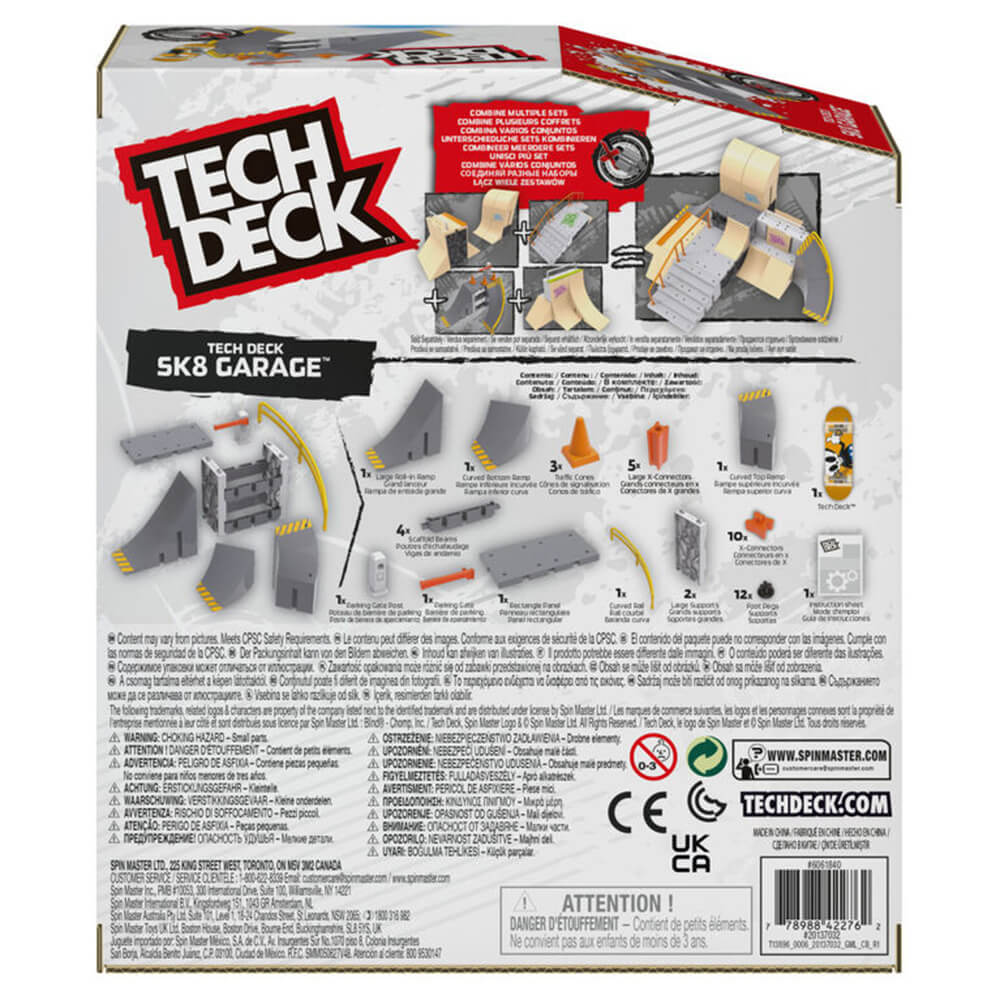 Tech Deck Sk8 Garage Fingerboard Playset