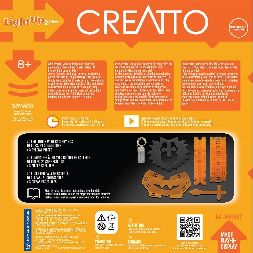 Thames and Kosmos Creatto Luminous Lion and Serengeti Sidekicks