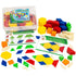 Thames and Kosmos Pattern Blocks Math Kit with Activity Cards