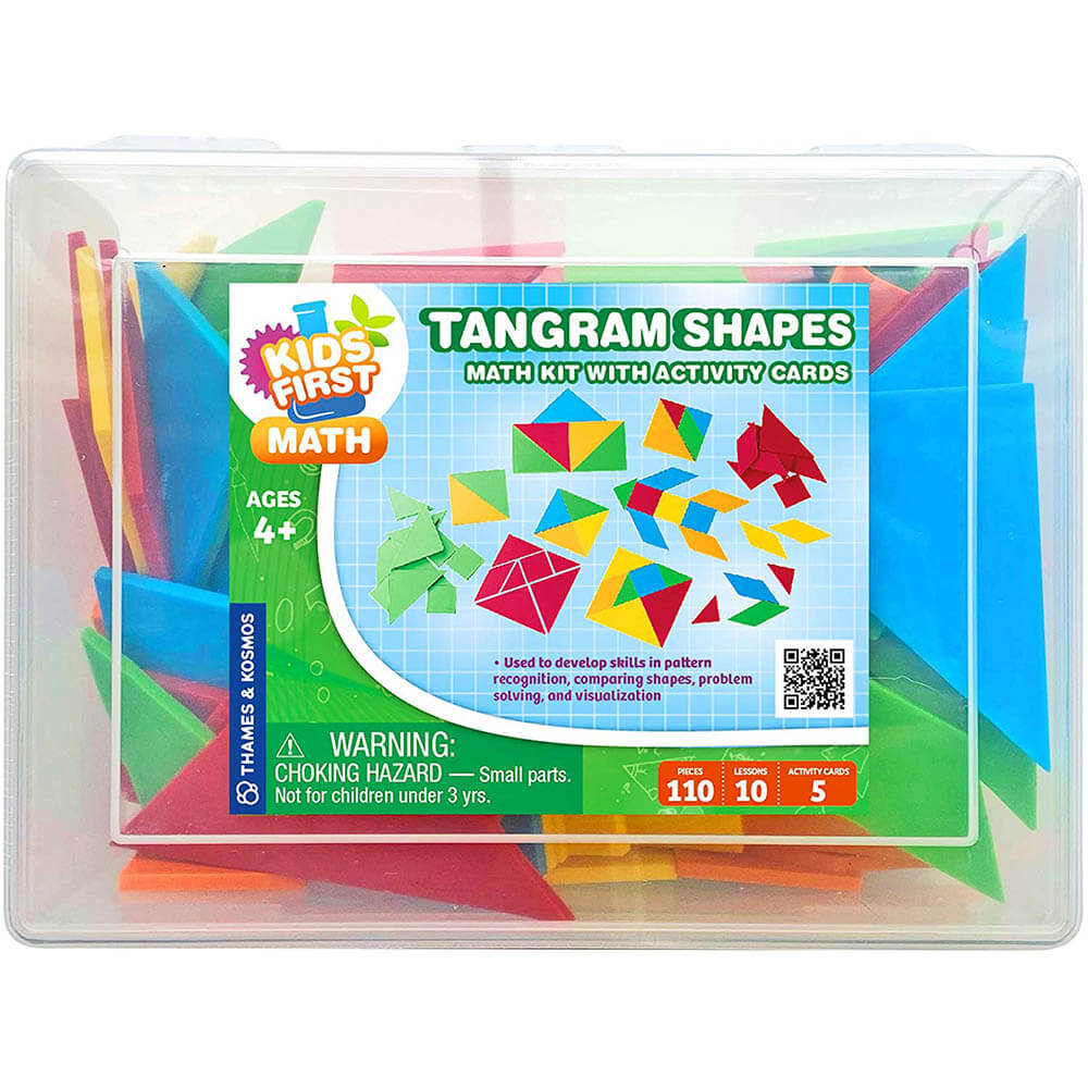 Thames and Kosmos Tangram Shapes Math Kit with Activity Cards