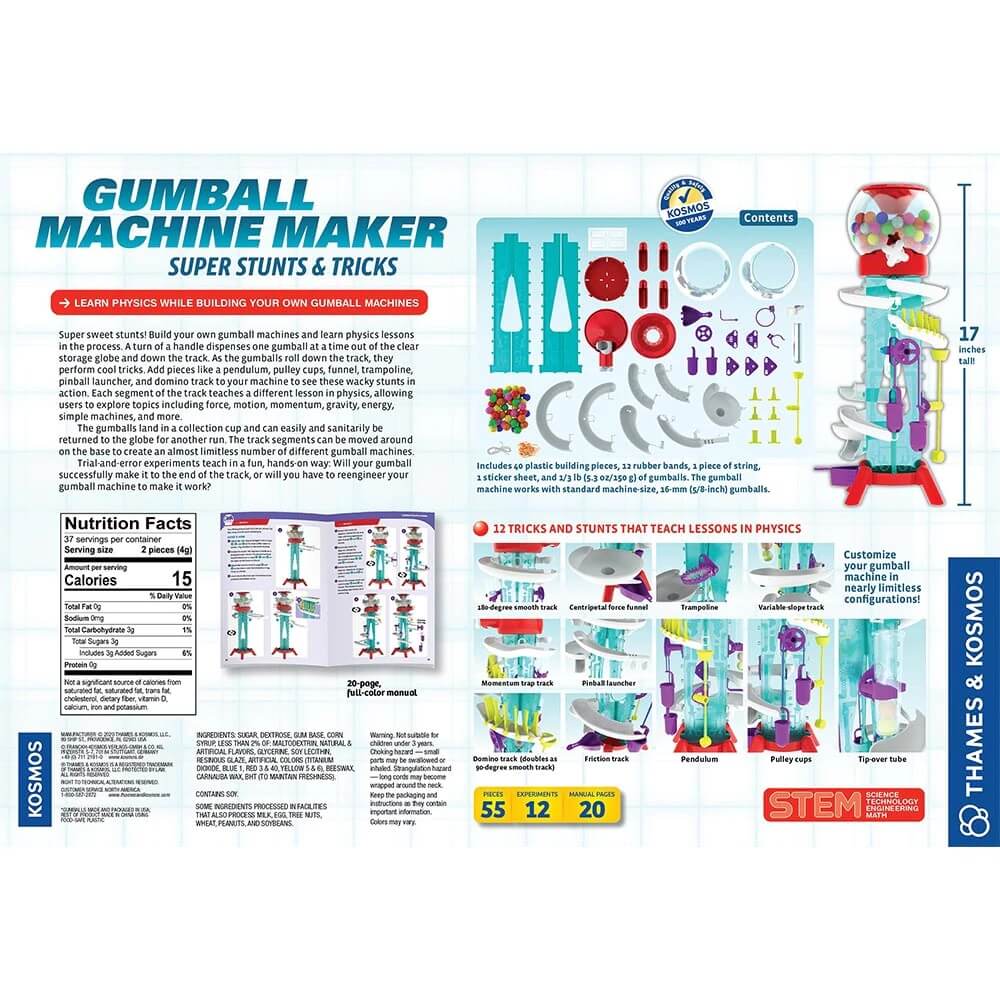 Thames & Kosmos Gumball Machine Maker Science Set