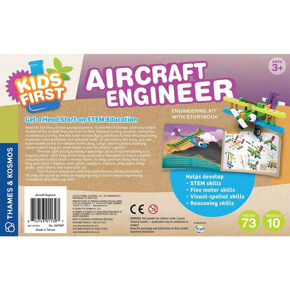 Thames & Kosmos Kids First Aircraft Engineer Science Set