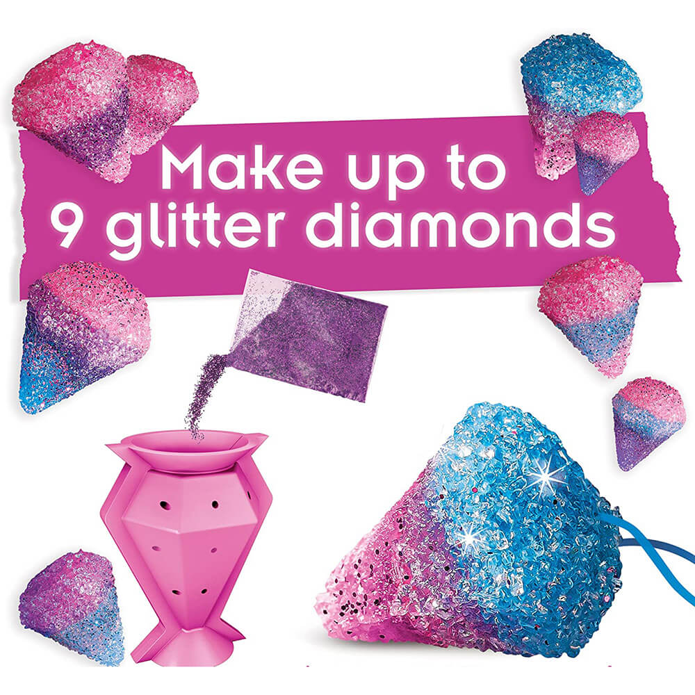 Thames & Kosmos Make Your Own Glitter Diamond Necklaces Science Set