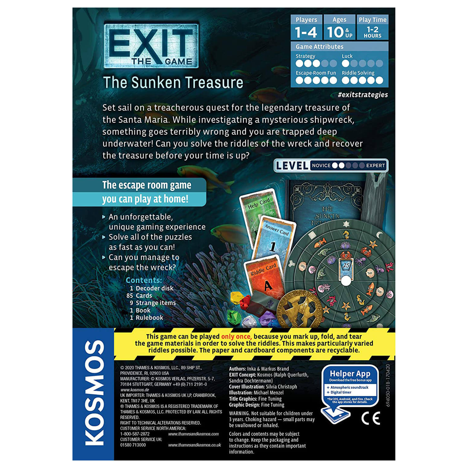 Thames and Kosmos EXIT: The Sunken Treasure