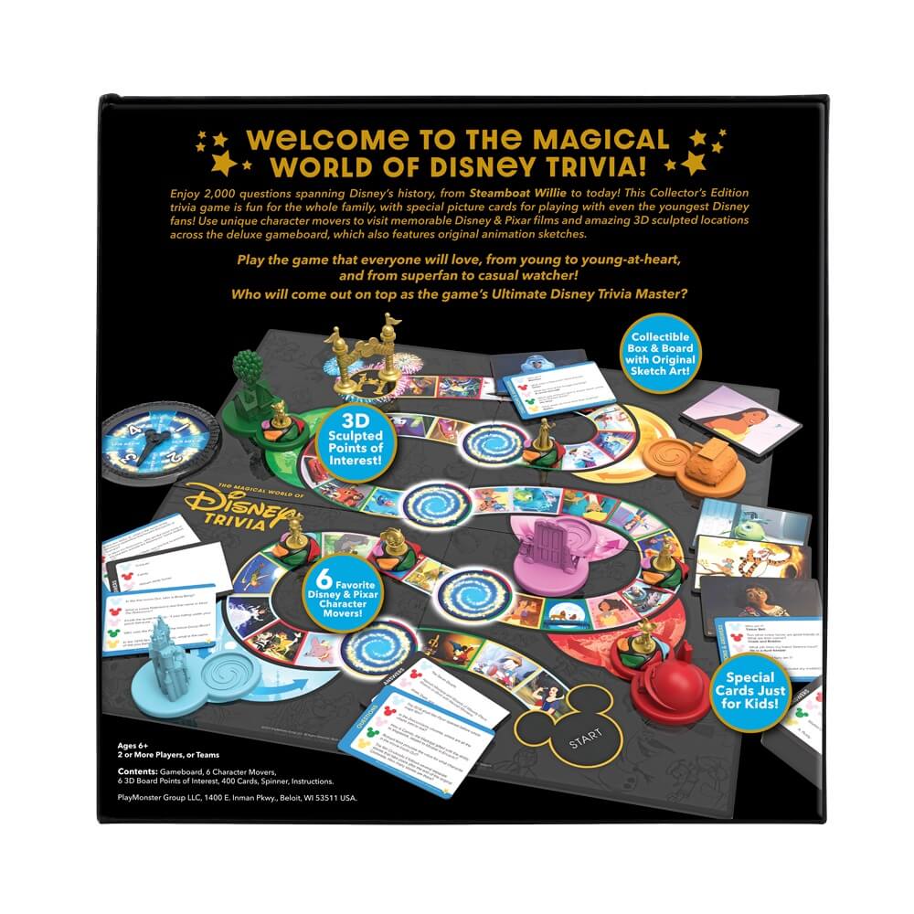 The Magical World of Disney Trivia Game