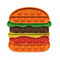 ThinkKool  Burger Pop Fidget Toy