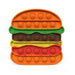 ThinkKool  Burger Pop Fidget Toy