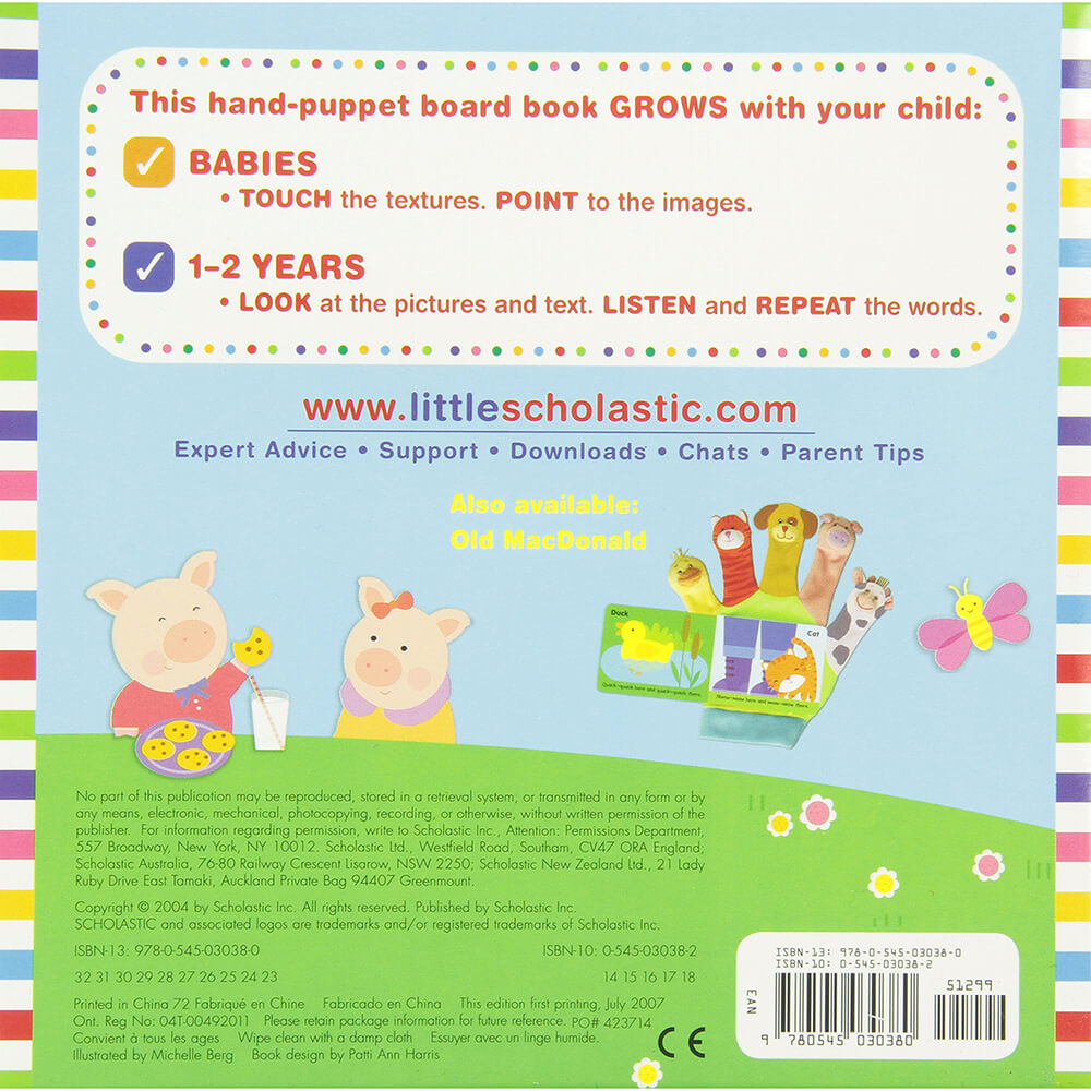 This Little Piggy: A Hand-Puppet Board Book