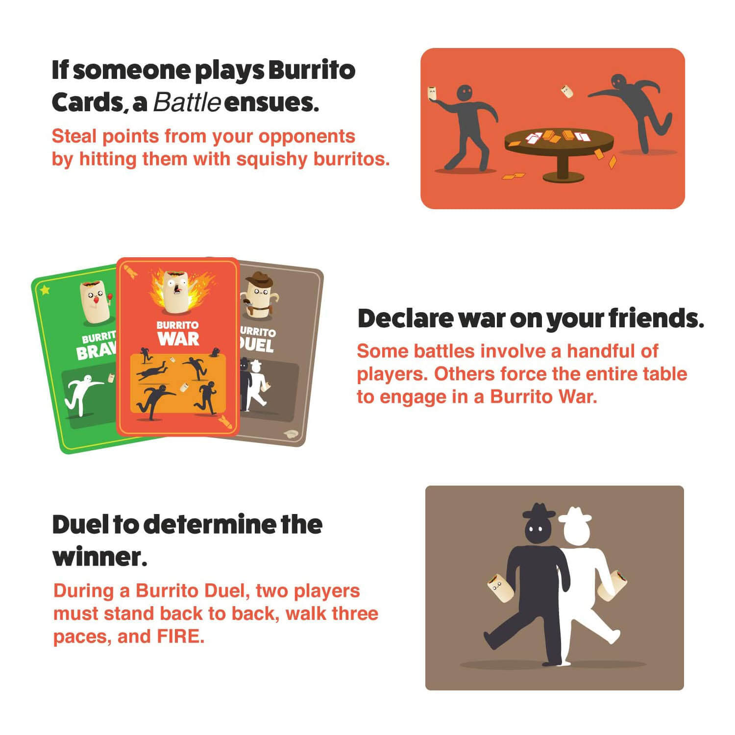 Throw Throw Burrito: A Dodgeball Card Game