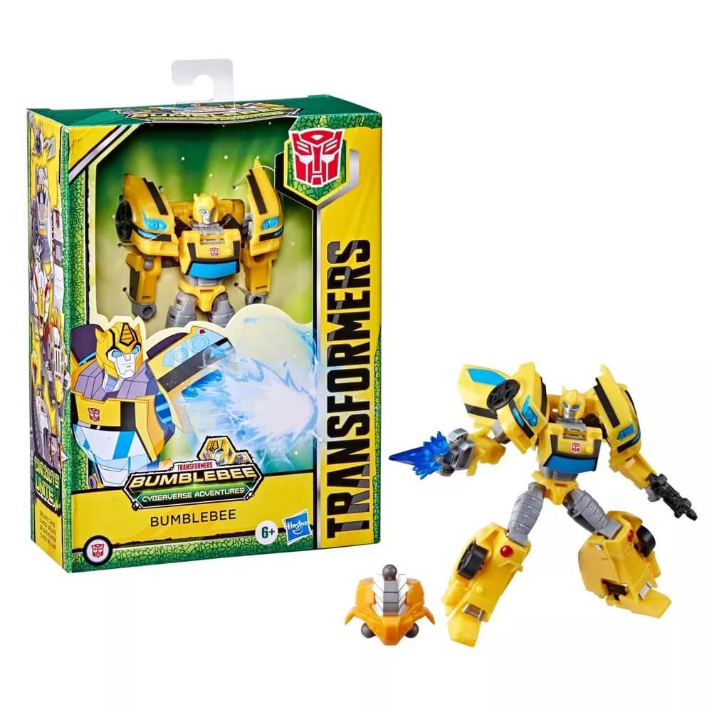 Transformers Bumblebee Cyberverse Adventures Deluxe Bumblebee Action Figure