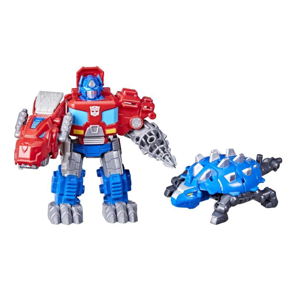 Transformers Dinobot Adventures Optimus Prime Action Figure 2-Pack