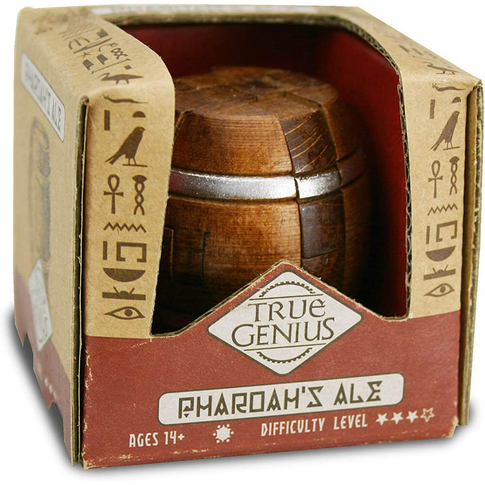 True Genius Pharoah's Ale Brain Teaser Puzzle