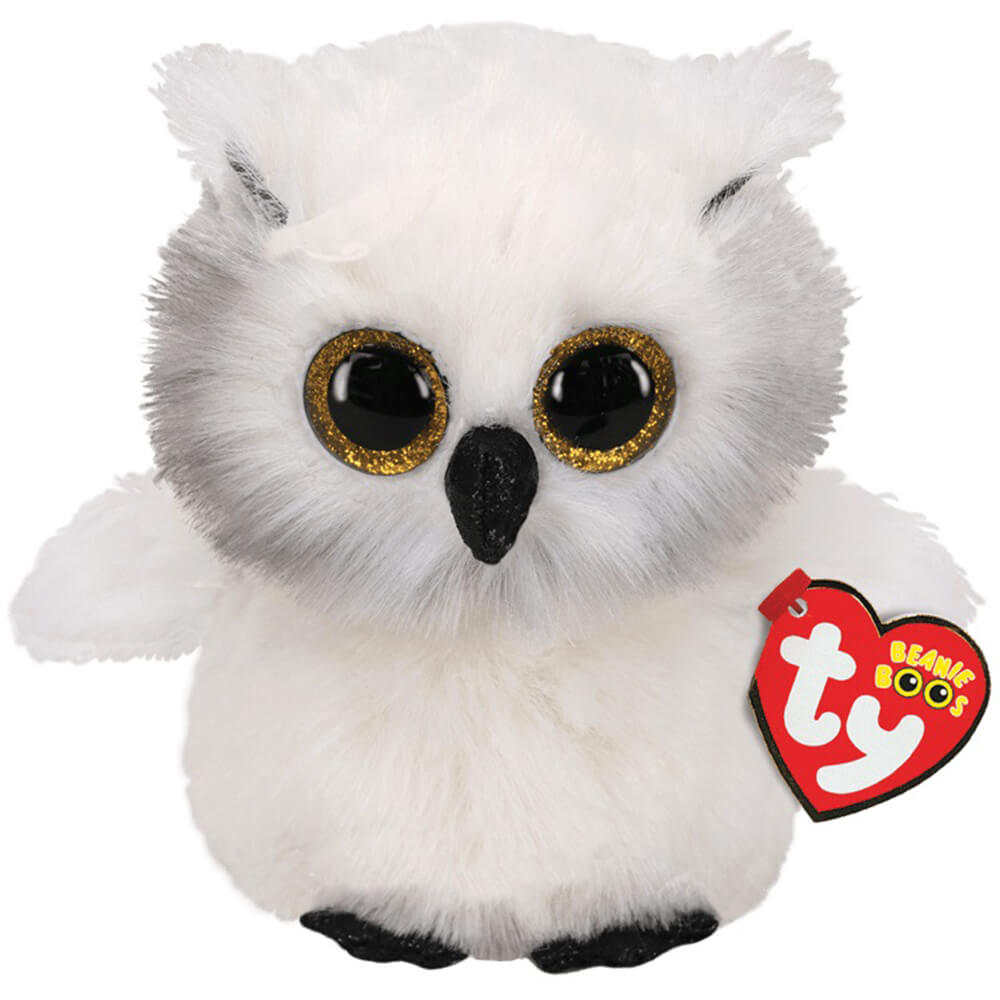 Ty Beanie Boos Austin the White Owl 6