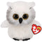 Ty Beanie Boos Austin the White Owl 6" Plush