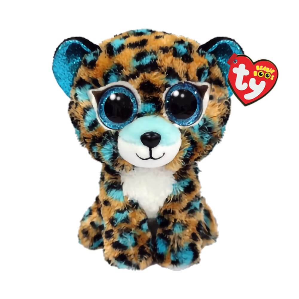 Ty Beanie Boos Cobalt the Blue Leopard 6