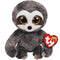 Ty Beanie Boos Dangler the Grey Sloth 6" Plush