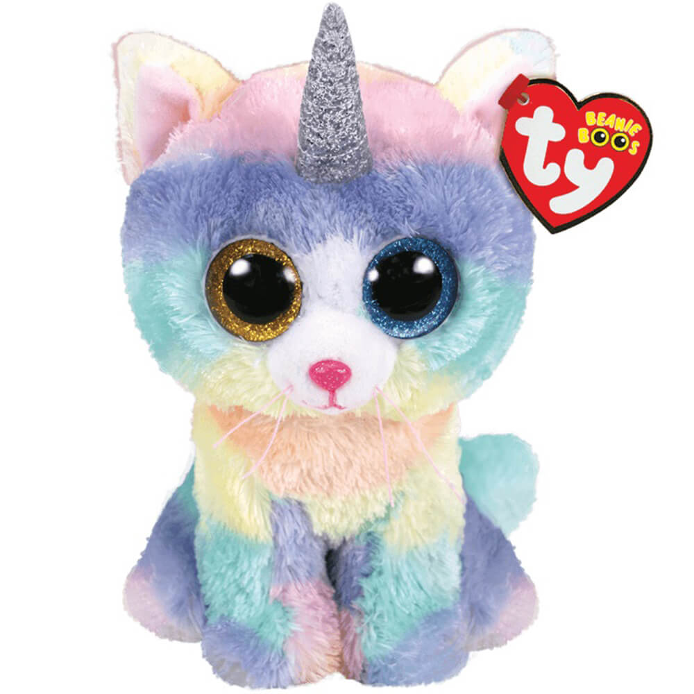 Ty Beanie Boos Heather the Cat 6" Plush