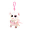 Ty Beanie Boos Nina the White Ballerina Mouse Clip