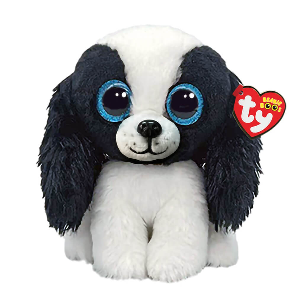 Ty Beanie Boos Sissy the Black and White Dog 6