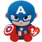 Ty Marvel Captain America 8" Plush