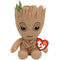 Ty Marvel Guardians of the Galaxy Groot 8" Plush