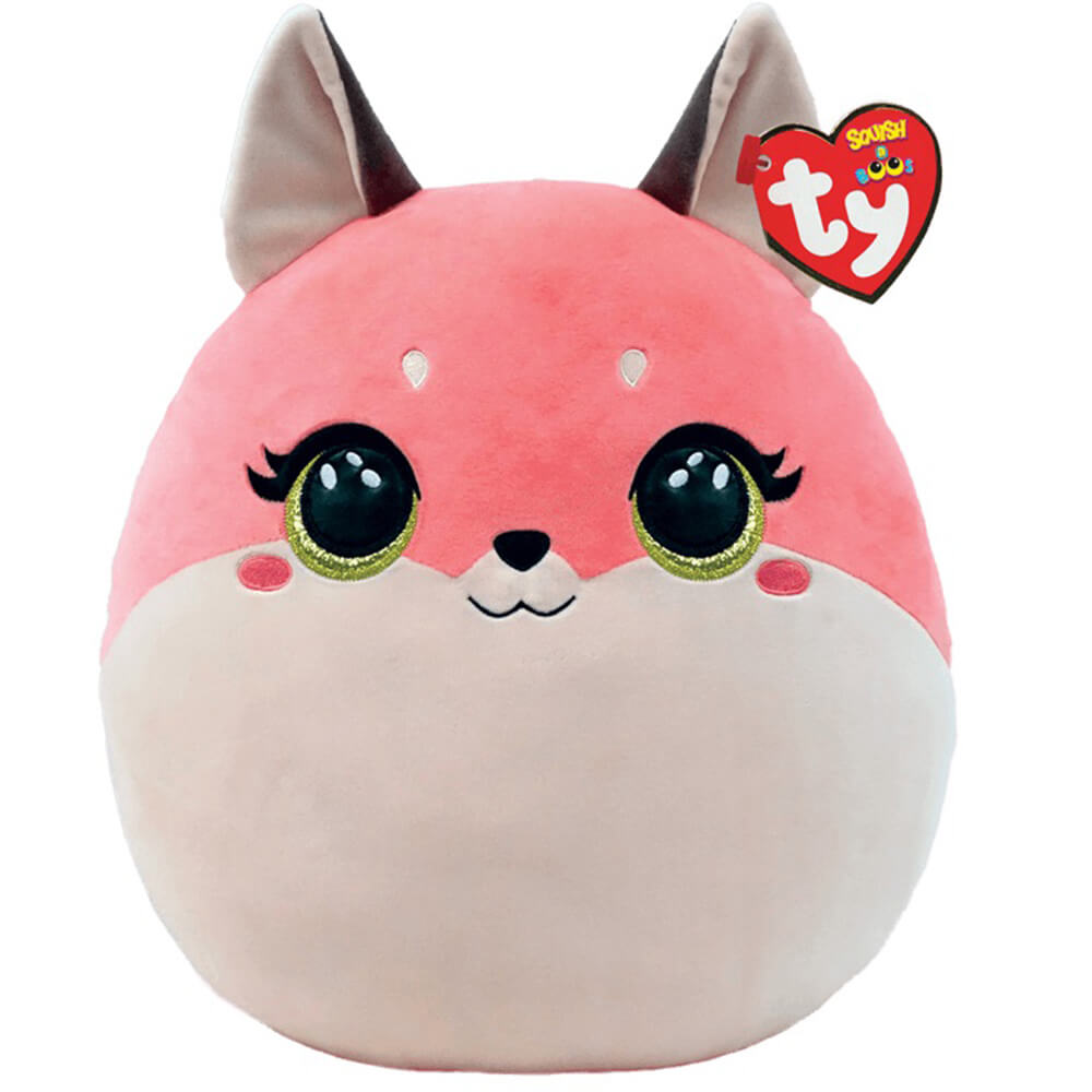 Ty Squishy Beanies Roxie the Pink Fox 14