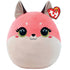 Ty Squishy Beanies Roxie the Pink Fox 14" Squish Plush