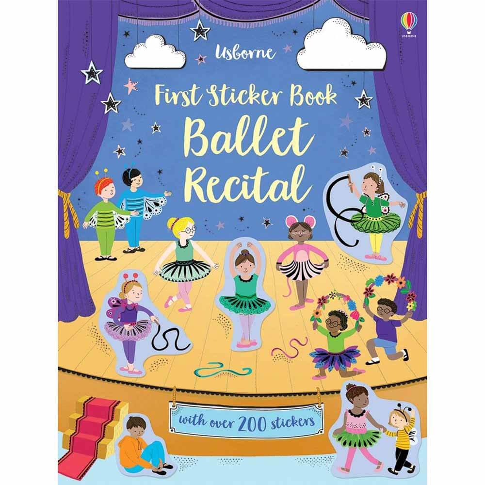 Usborne First Sticker Book Ballet Recital