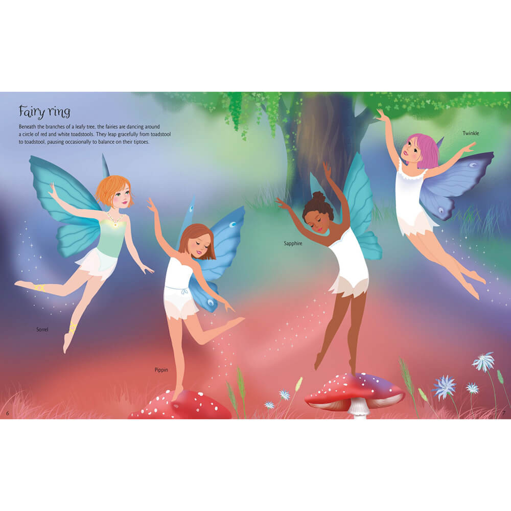 Usborne Little Sticker Dolly Dressing Fairies