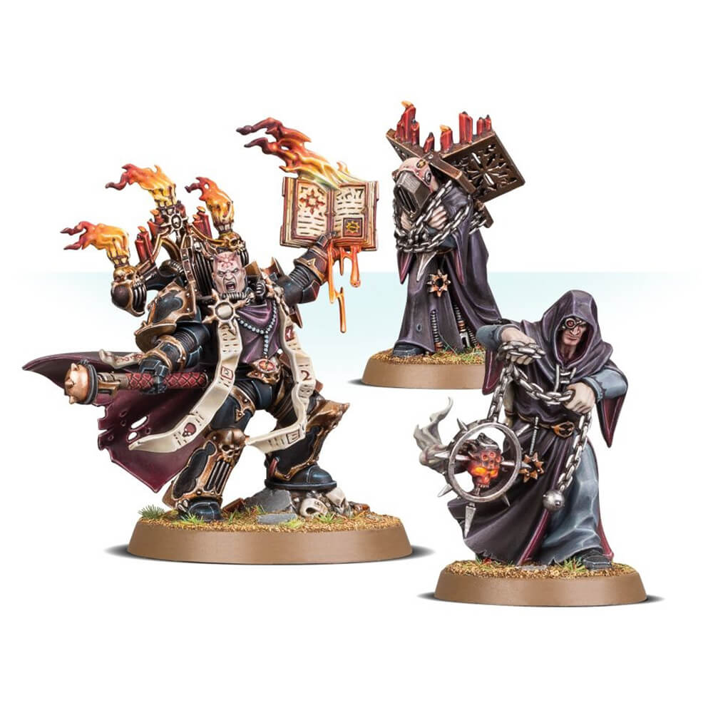 Warhammer 40K Chaos Space Marines Dark Apostle Miniature Set