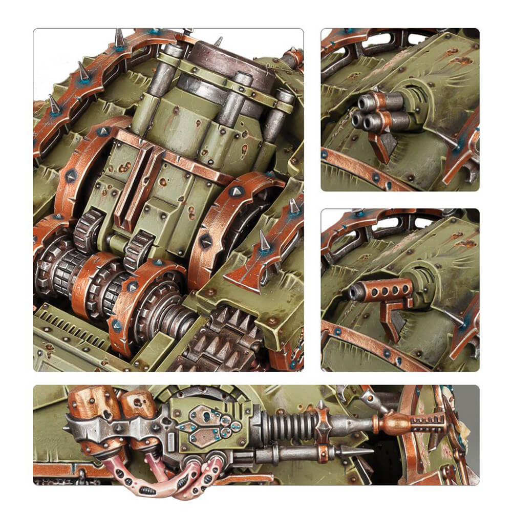 Warhammer 40K Death Guard Plagueburst Crawler Vehicle Set