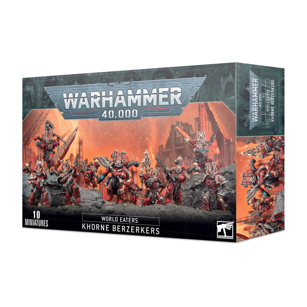 Warhammer 40K World Eaters Khorne Berzerkers