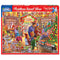 White Mountain Puzzles Christmas Sweet Shop 1000 Piece Jigsaw Puzzle