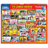 White Mountain Puzzles TV Lunch Boxes 1000 Piece Jigsaw Puzzle