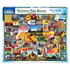 White Mountain Puzzles National Park Badges 1000 Piece Jigsaw Puzzle