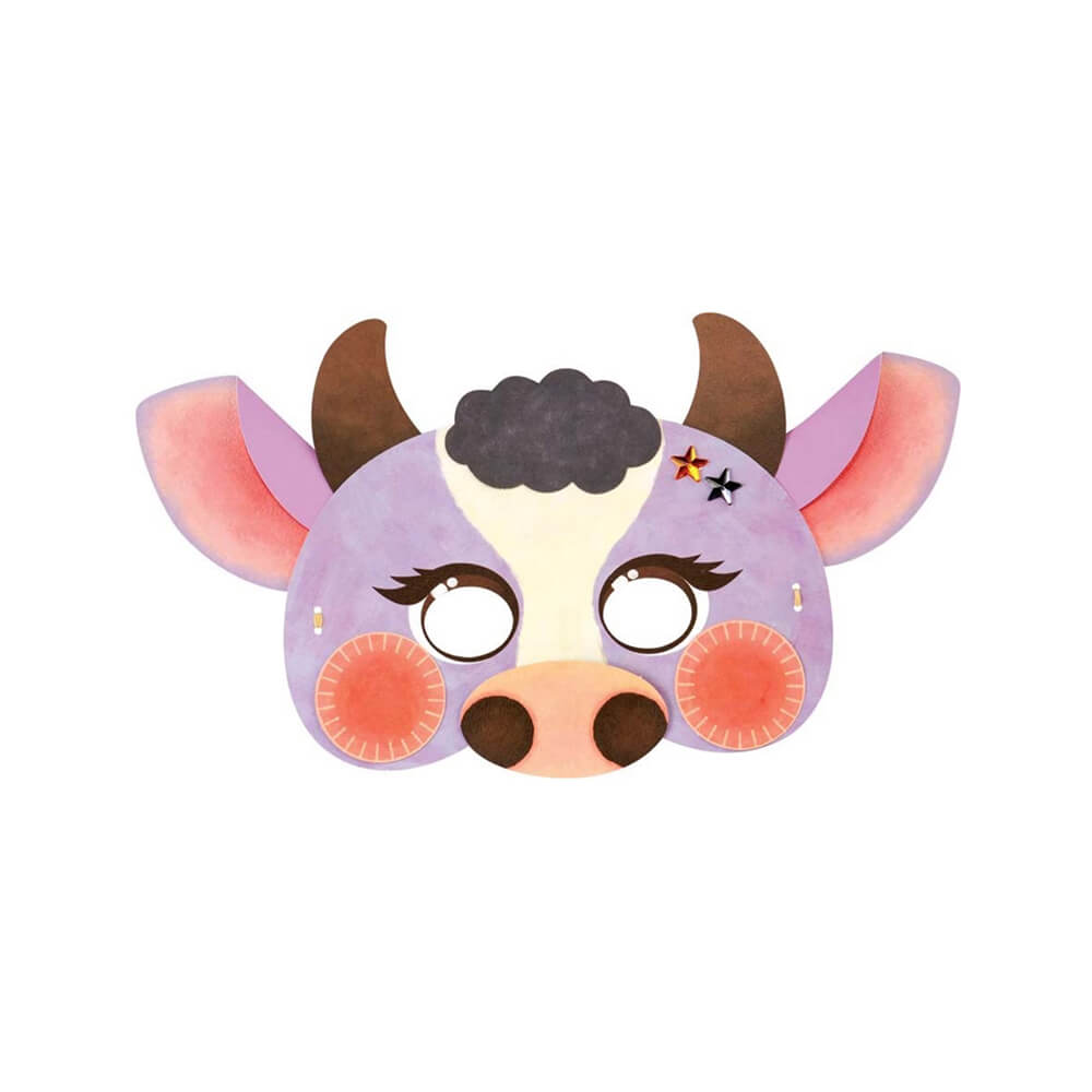 Wild Republic Diy Paper Mask Cow